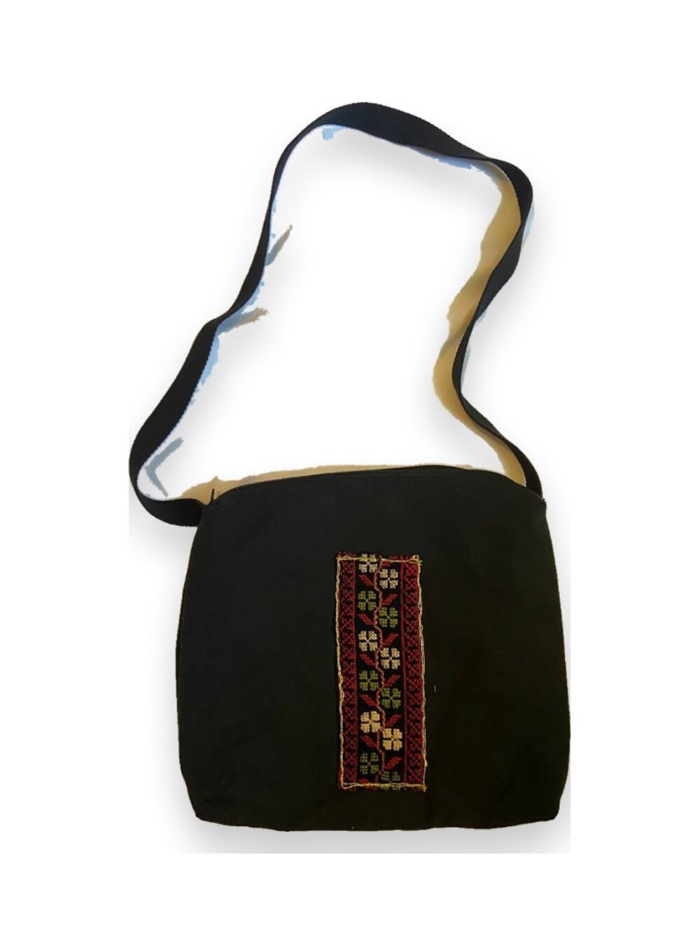 Palestinian Thobe Two-Side Zipper Shoulder Bag - Picture 2 of 4